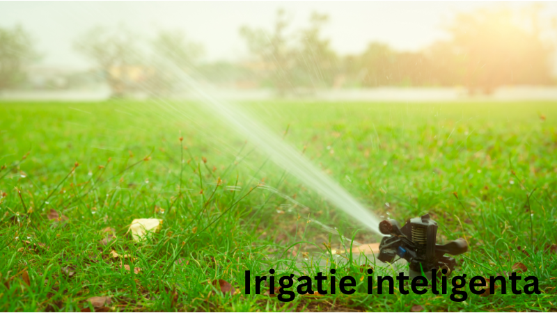 Irigatie inteligenta, gradina mereu verde